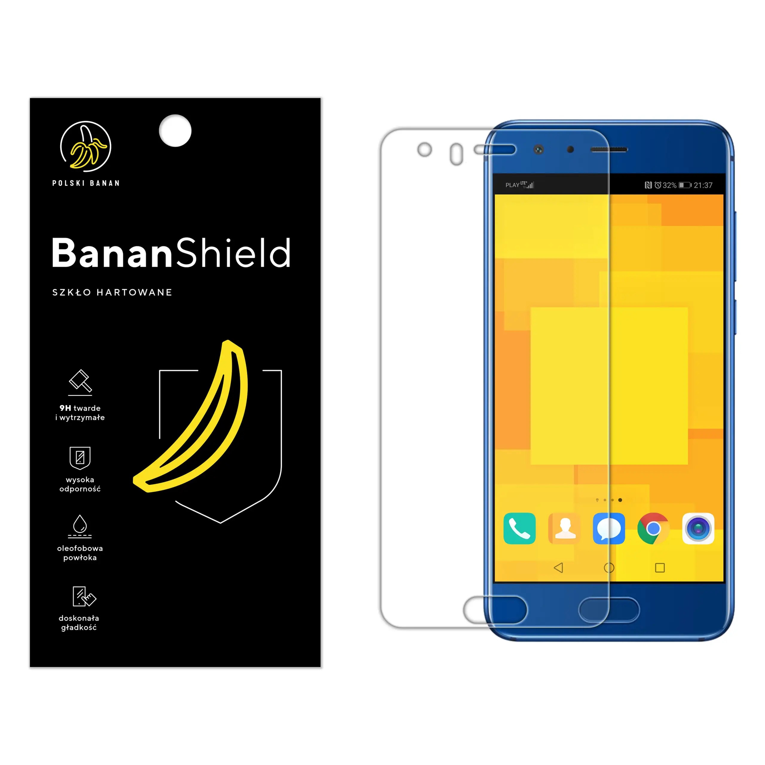 Szkło hartowane Polski Banan BananShield do Honor 9